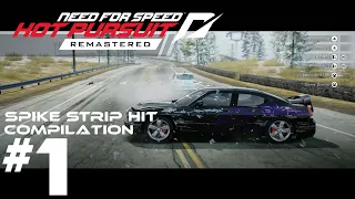 Spike Strip Hit Compilation #1 | Need For Speed: Hot Pursuit Remastered