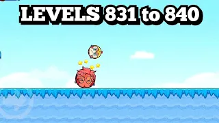 Red Ball V - Red Boss Challenge 831- 840 Treasure Island | MGIF | Android Gameplay WFG