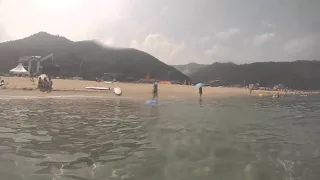 Surfing trip at East Sea of South Korea