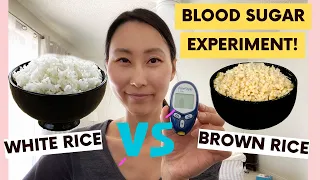 Is Brown Rice Really Better Than White Rice For Pre- Diabetes? | A Blood Sugar Test Experiment