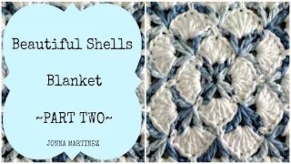 Beautiful Shells Blanket Part 2