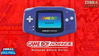 Nintendo Switch Online Game Boy Advance Games! - Zebra's Arcade!