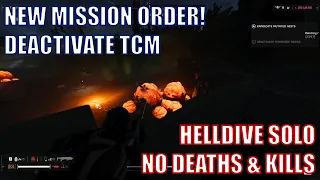 Helldivers 2 - New Mission Order & Easiest Terminid Mission - Helldive Solo (No Deaths & Kills)