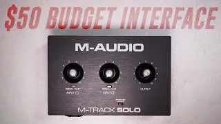 M-Audio M-Track Solo Audio Interface Review / Explained