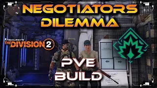 Negotiator's Dilemma PVE  Full Build | BTSU Gloves  | The Division 2 Cluster Seeker mine skill Build