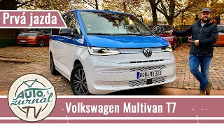 Nový Volkswagen Multivan T7 2.0 TSI 150 kW (2022): Prvá jazda