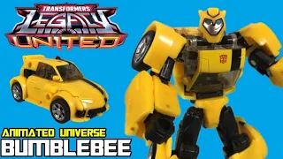 Animated Universe Bumblebee Review - Transformers Legacy United