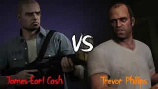 Trevor Philips vs James Earl Cash. ¿Quién es mejor?