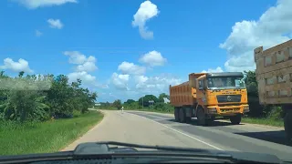 Wife speeding in Tanzania, talking our way out of a shake down, 😂😆