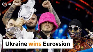 Ukraine group wins Eurovision Song Contest