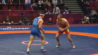 Mikola Daragan (UKR) - Roman Vlasov (RUS). Europe championship - 2019.