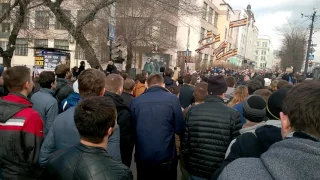 Митинг 26 марта Хабаровск. Встреча митингующих с НОД