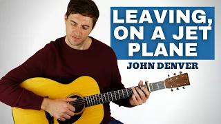 Leaving On a Jet Plane (John Denver) - Fingerstyle Guitar Cover