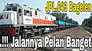 Kereta Api Balas Kricak Disusul KA.81C Taksaka ||Jalannya Lambat Banget #keretaapi