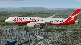 Qantas 787-9 [ VH-ZNJ ] - Sydney To Melbourne