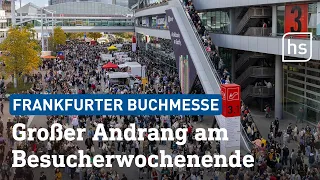 So viel ist auf der Frankfurter Buchmesse los  | hessenschau