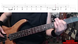 Creep by Radiohead - Bass Cover with Tabs Play-Along