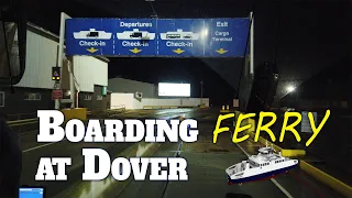 Boarding Ferry at Dover | Dover to Calais Ferry #dover