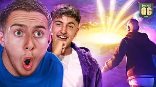 JE RÉAGIS À L’ÉVENT EMINEM AVEC INOXTAG SUR FORTNITE ! (la fin de Fortnite Chapitre 1 🥲)