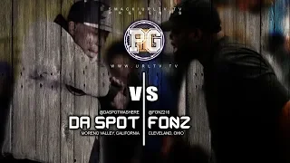 FONZ VS DA SPOT SMACK/ URL RAP BATTLE | URLTV