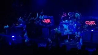 Gwar Sick Of You Town Ballroom Buffalo NY 9/18/2016