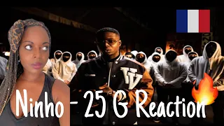 Ninho - 25 G (Clip officiel) Reaction 🇫🇷🇬🇧🔥#ninho #rap