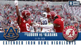 #22 Auburn Tigers vs. #1 Alabama Crimson Tide: Extended Highlights | CBS Sports HQ