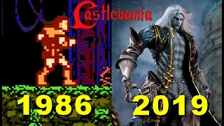 Evolution of Castlevania games  1986-2019