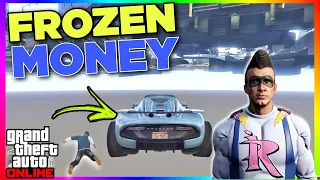 FROZEN MONEY SAVE WIZARD COMO CONGELAR SEU DINHEIRO SOLO E COMPRAR TUDO NO GTA 5 ONLINE