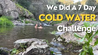 We Did A 7 DAY COLD WATER DIP Challenge!