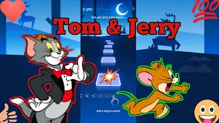 Tiles hop - tom & jerry - edm rush Endless mode #tileshop #youtube #smashgaming