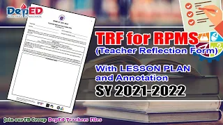 PAANO SAGUTAN ANG TRF - OBJECTIVE 9 & 10 PROMPT NO.1 & 2 | #RPMS #TRF #DEPED