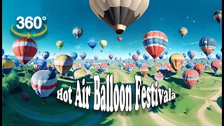 Hot Air Balloon Festival | 3D VR 360° Experience