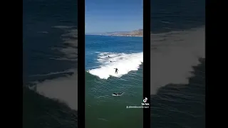 surfers at Pismo Beach