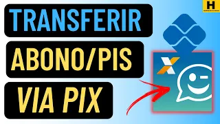 Como Transferir ABONO SALARIA/PIS  via PIX Caixa Tem, Atualizado.