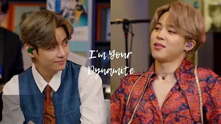 V & JIMIN - VMIN - I'm Your Dynamite part 1 [BTS VMIN Moments 2020]