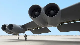 This Massive US Aircraft Need 8 Engines to Takeoff