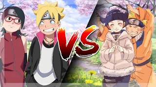 Kid BoruSara VS Kid NaruHina [1P VS COM] - Naruto Ultimate Ninja Storm 4 Road to Boruto (DLC)