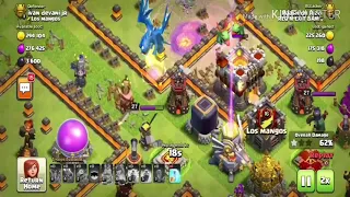 COC | How To Push To Legend League Using Dragon Attack | Th 9 Legend League Push Attack Strategy