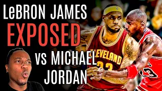 LeBron James EXPOSED vs Michael Jordan In GOAT Comparison