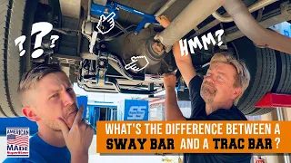 What's the Difference Between a Sway bar and a Trac bar?