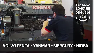 Motores: Volvo Penta, Yanmar, Mercury e Hidea | São Paulo Boat Show 2023 | NÁUTICA