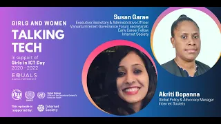 Girls and Women Talking Tech Interview 148: Akriti Bopanna and Susan Garae