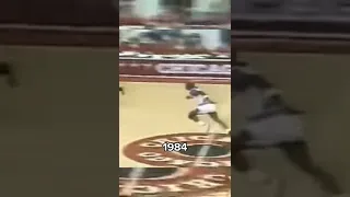 Michael Jordan’s first and last dunk