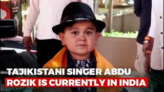 Tajikistan Singer Abdu Rozik Spotted At Mumbai Airport