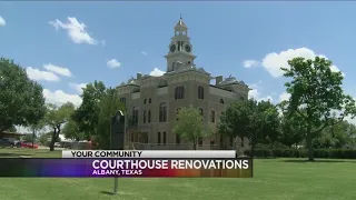 Shackelford County courthouse stands as an Albany icon