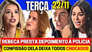 CARA E CORAGEM Capítulo de hoje - TERÇA 22/11 - Resumo Completo da Novela das 7h da GLOBO ao vivo