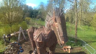 Trojan Horse :: Burghley House Sculpture Park :: 5 April 2017