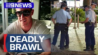Man dies after alleged Australia Day brawl | 9 News Australia