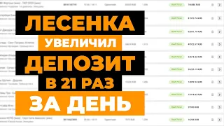 ✅ +2175% за день! ЛУЧШАЯ СТРАТЕГИЯ НА ФУТБОЛ беспроигрышная стратегия ставок на спорт | ЛЕСЕНКА